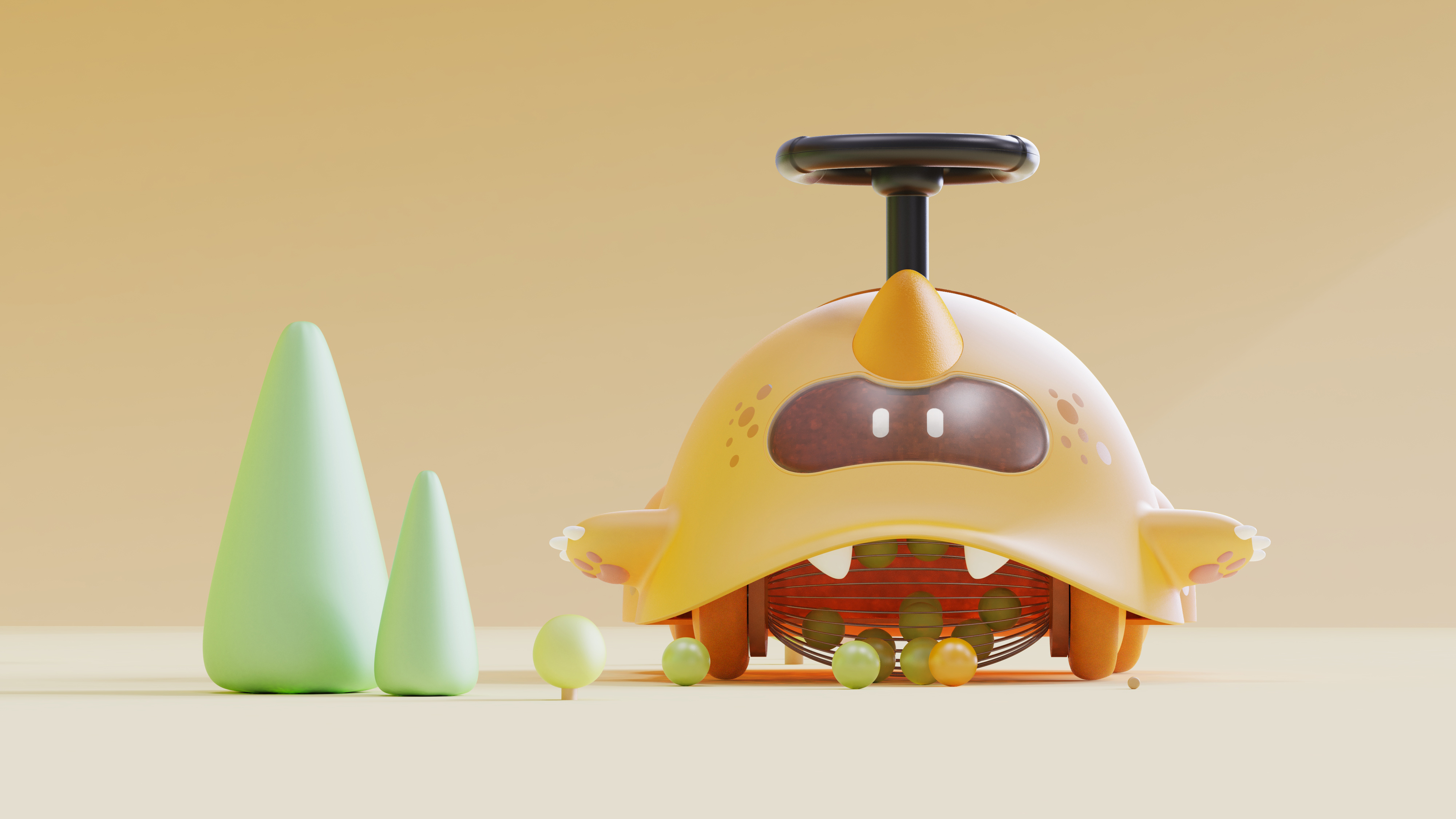 Appearance design，Structural design，Stroller design，