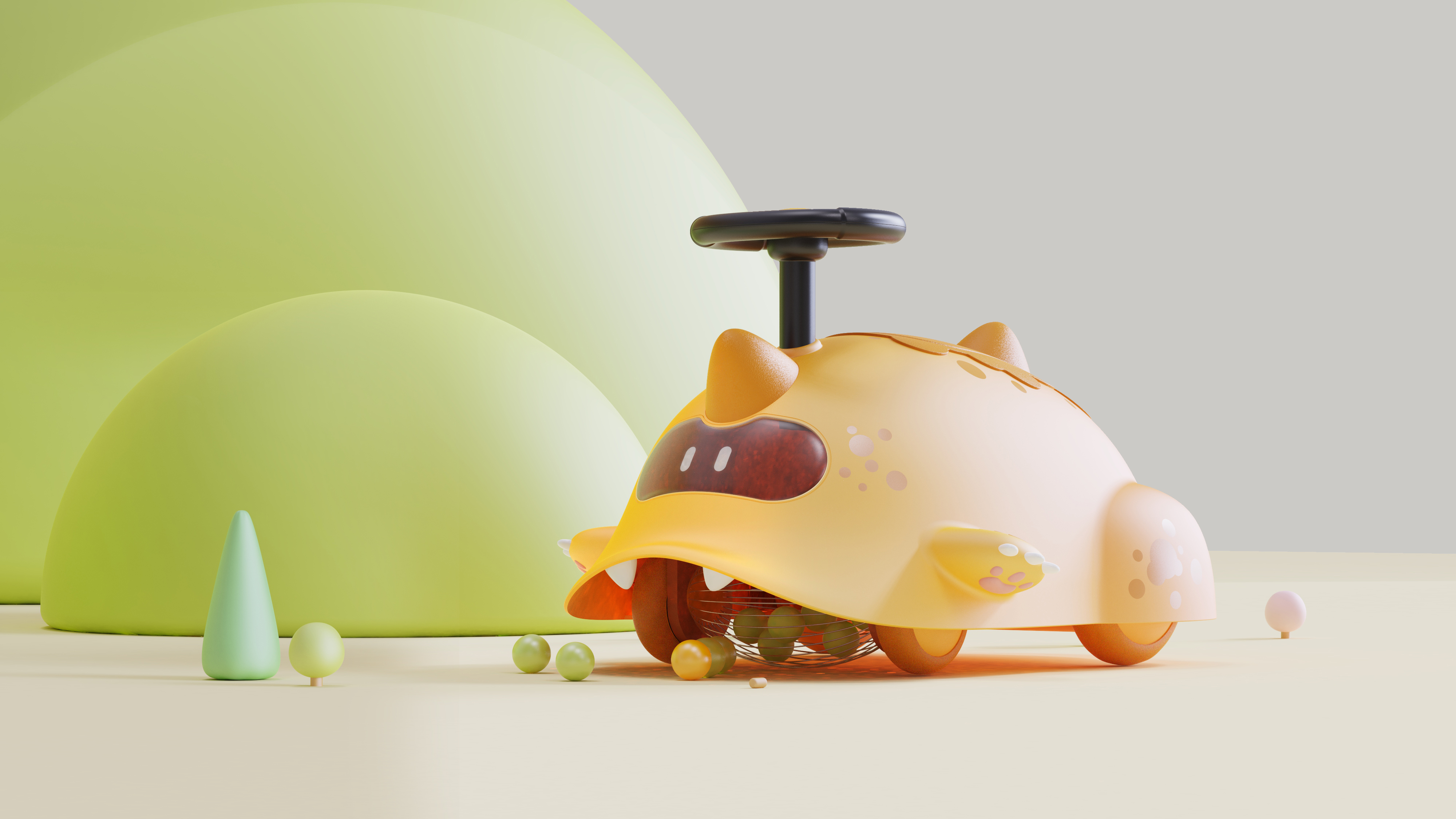 Appearance design，Structural design，Stroller design，