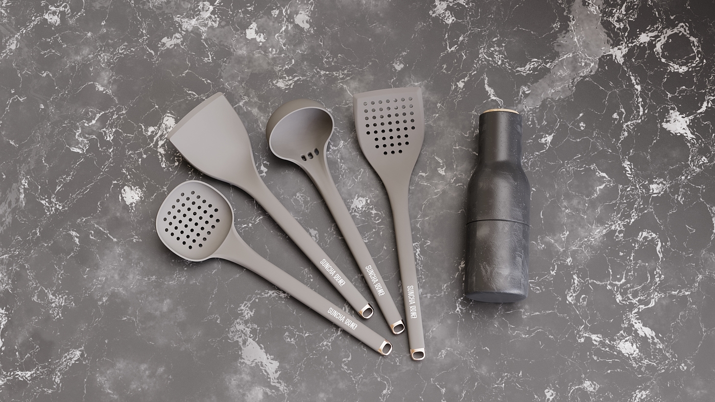 Silicone scoop，
