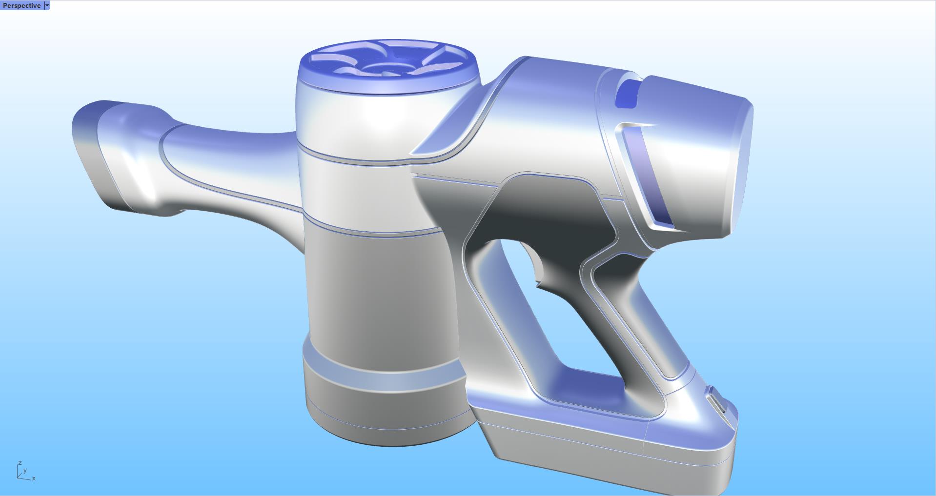 Vacuum cleaner，industrial design，Rhino modeling，Rhinoceros modeling，Design，Modeling tutorial，Rhinoceros tutorial，Rhino tutorial，