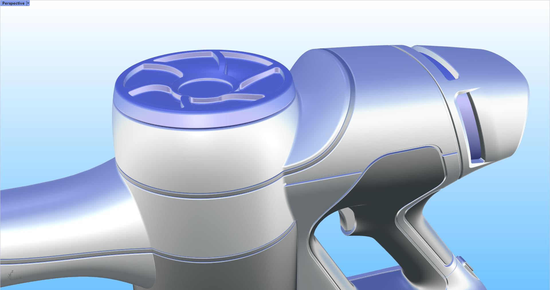 Vacuum cleaner，industrial design，Rhino modeling，Rhinoceros modeling，Design，Modeling tutorial，Rhinoceros tutorial，Rhino tutorial，