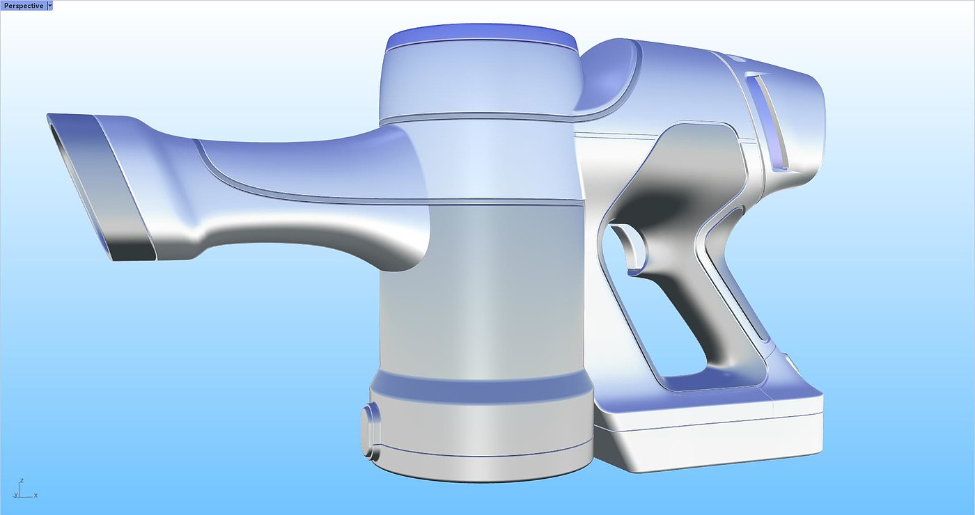 Vacuum cleaner，industrial design，Rhino modeling，Rhinoceros modeling，Design，Modeling tutorial，Rhinoceros tutorial，Rhino tutorial，