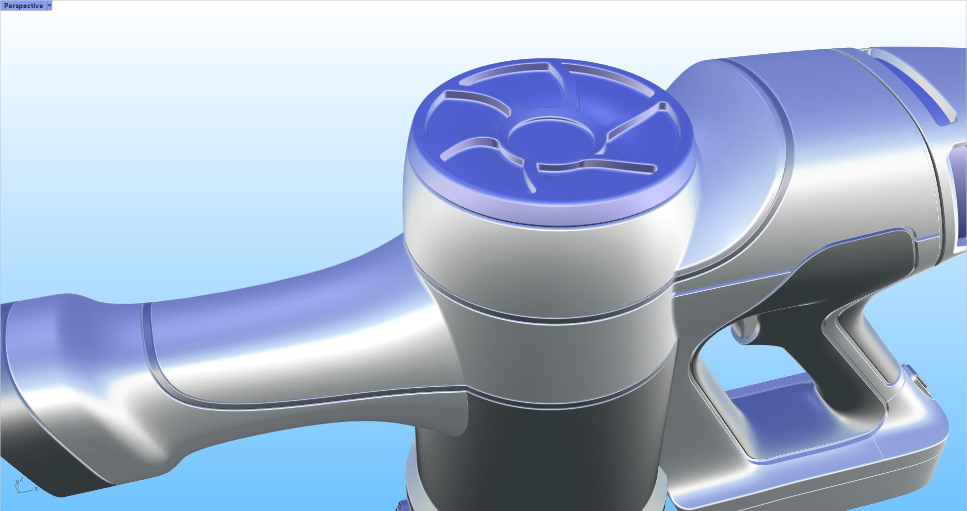 Vacuum cleaner，industrial design，Rhino modeling，Rhinoceros modeling，Design，Modeling tutorial，Rhinoceros tutorial，Rhino tutorial，