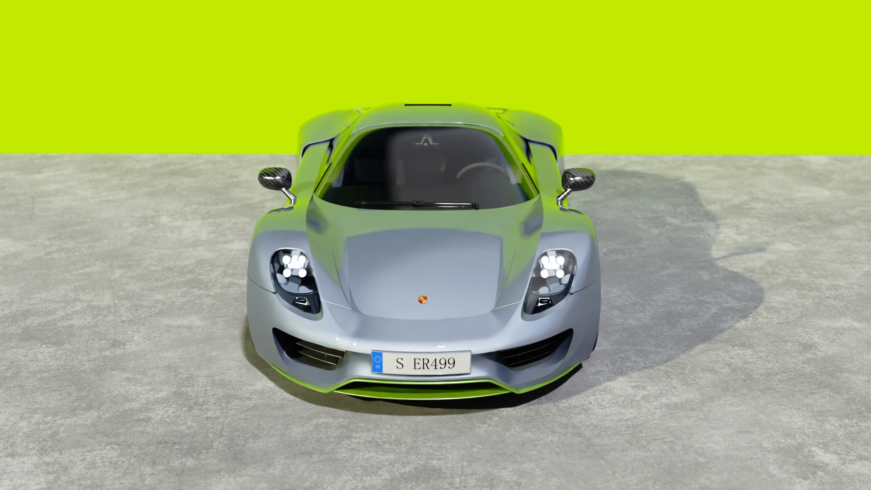 Car rendering，three-dimensional animation，