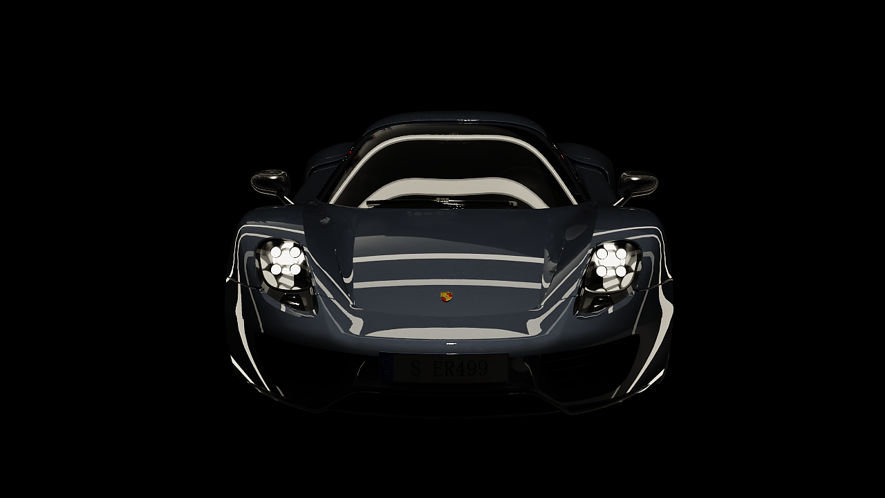 Car rendering，three-dimensional animation，