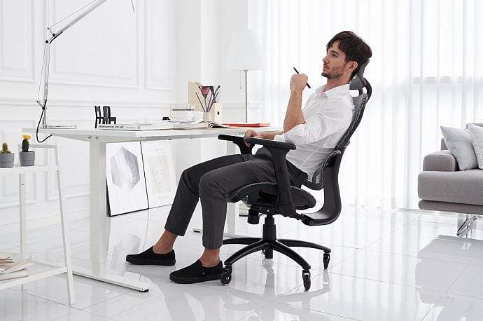 desk，Comfortable and effective，Humanscale，eFloat Go 2.0，Anti-collision sensor，