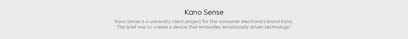 Kano Sense，Household equipment，Interaction design，originality，