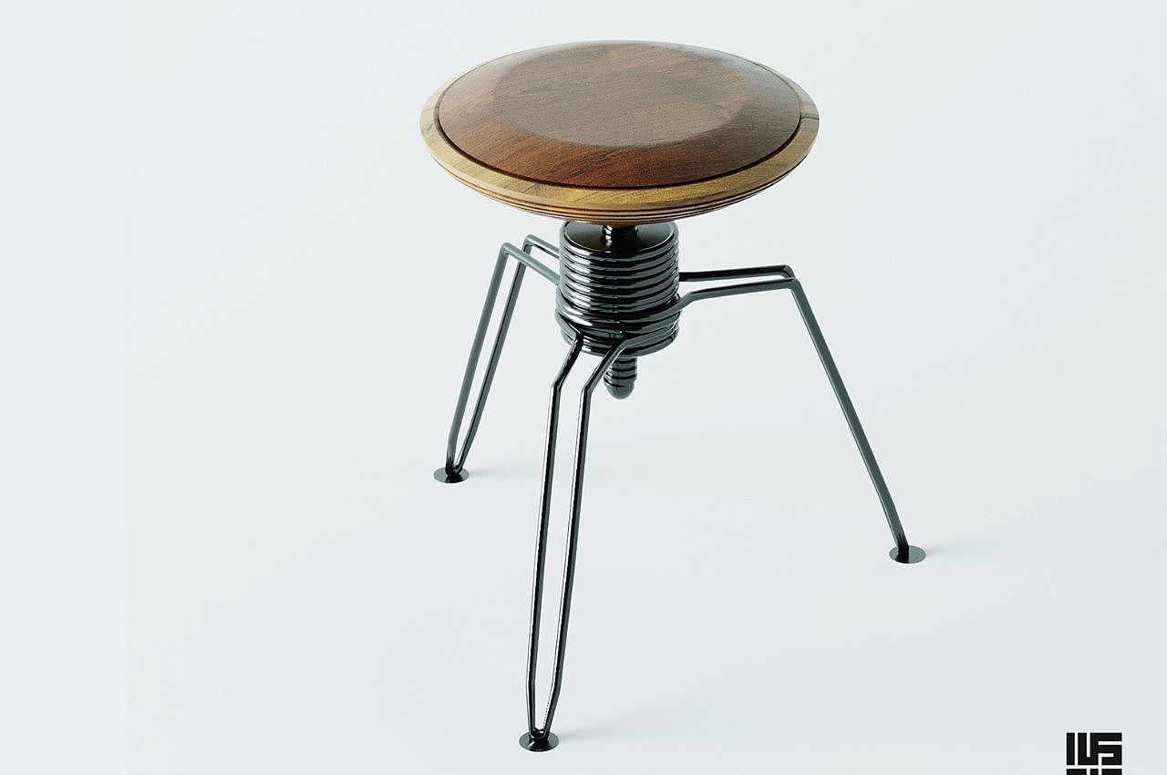 El Nahla，stool，top，product design，