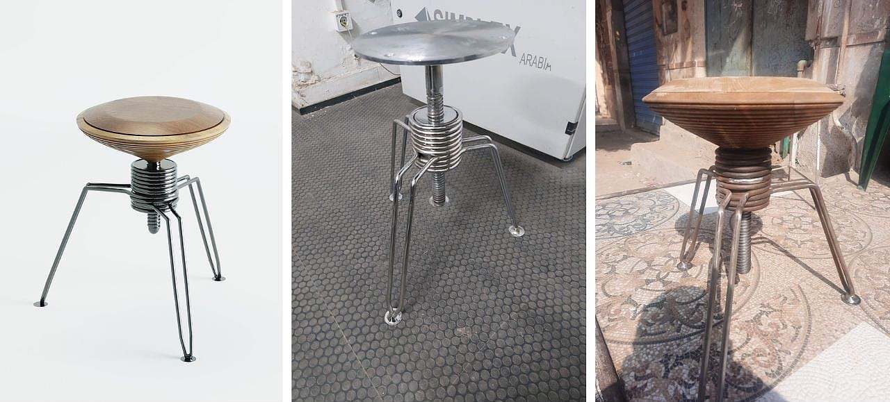 El Nahla，stool，top，product design，