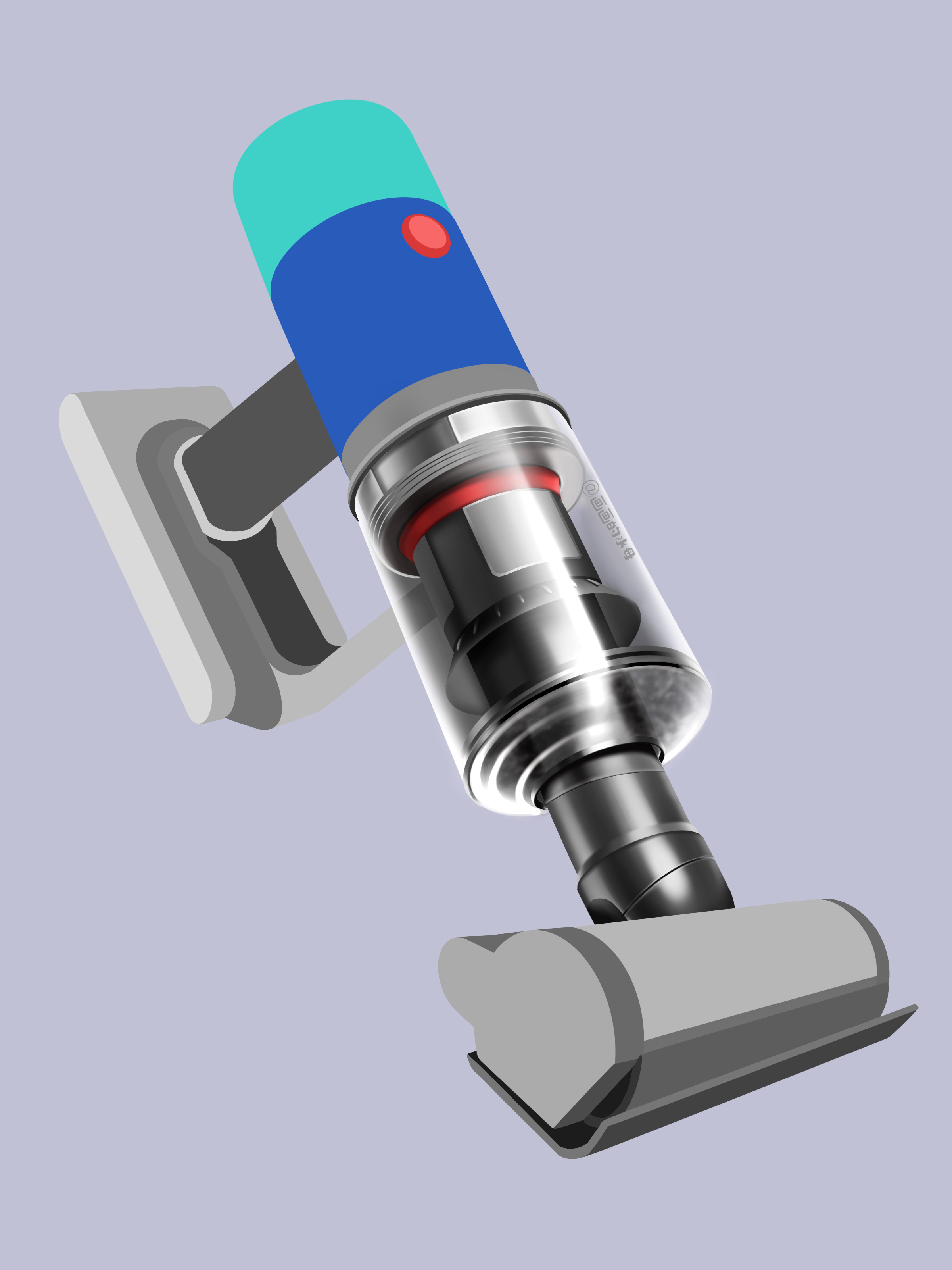 Hand drawn product design，industrial design，Hand drawn，Product renderings，iPad painting，procreate painting，