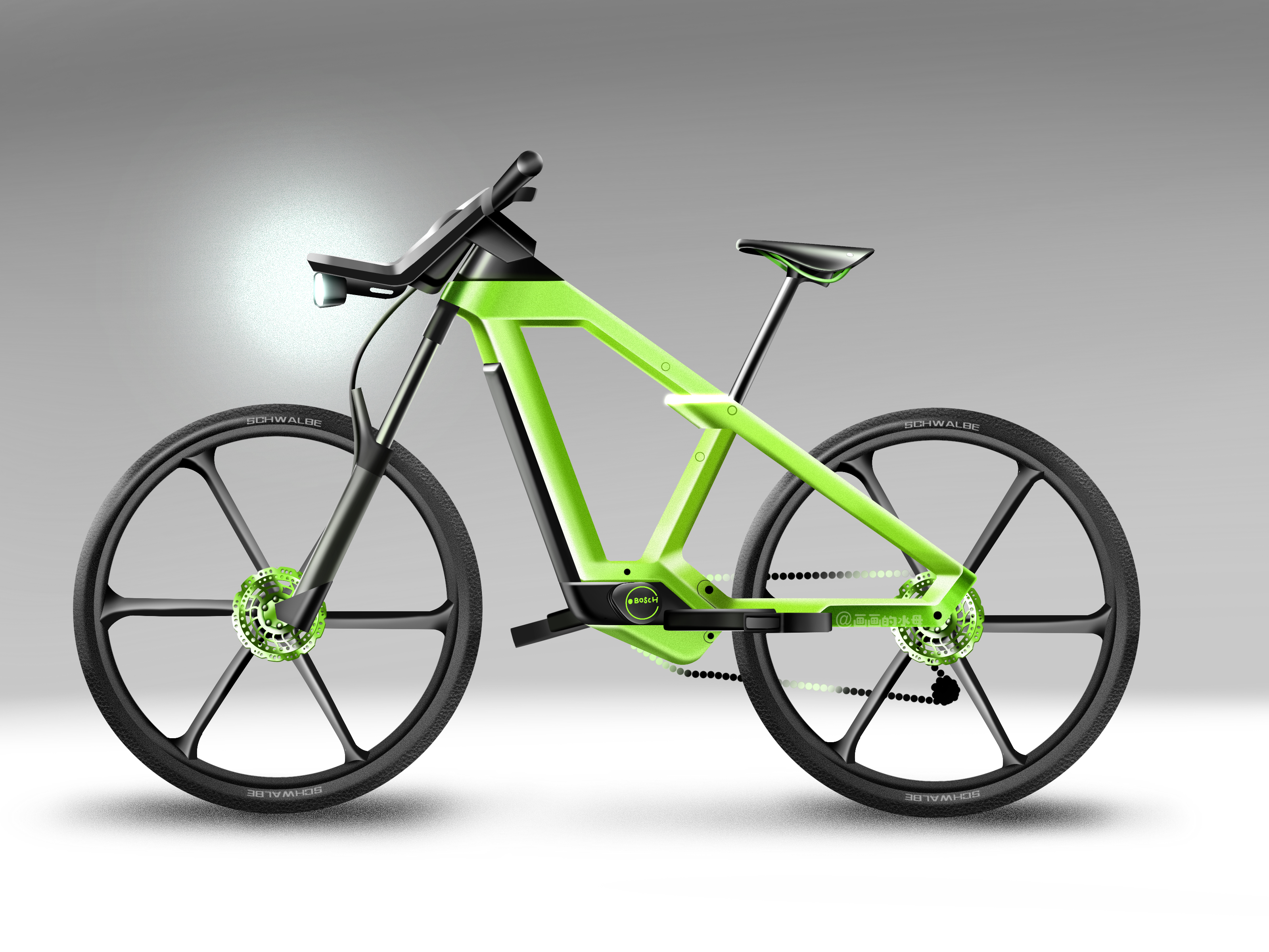 Hand drawn product design，industrial design，Hand drawn，Product renderings，iPad painting，procreate painting，