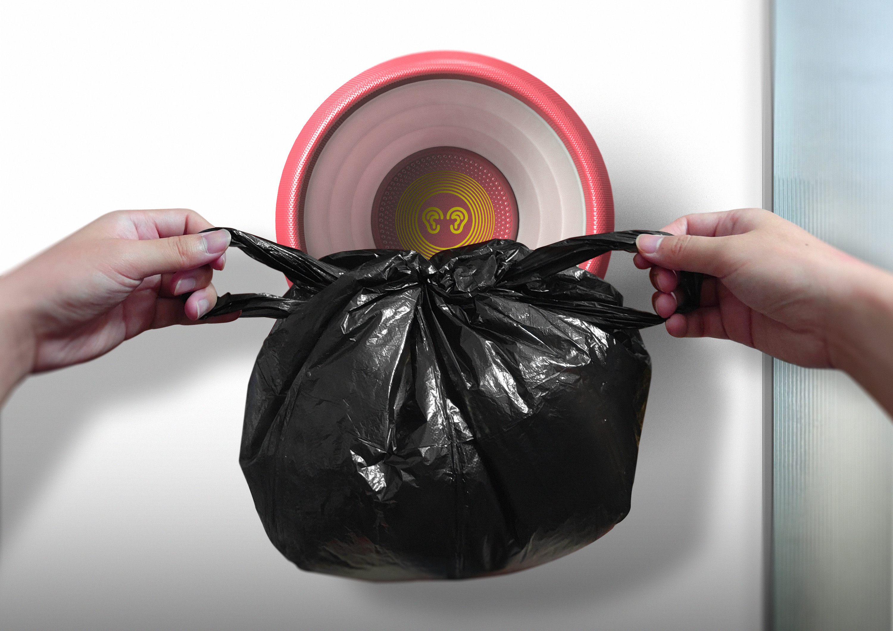 The secret weapon of emotional catharsis, the emotional tree hole in the wall，Emotional trash can，Tree hole，fold，decompression，Hanging on the wall，