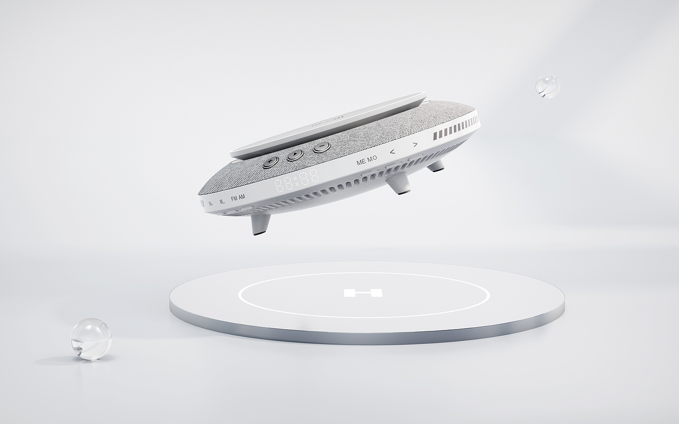 Flying saucer，Wireless charging，sound，