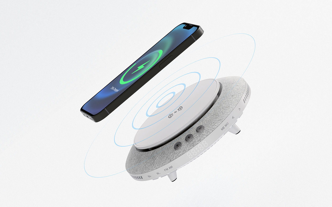 Flying saucer，Wireless charging，sound，