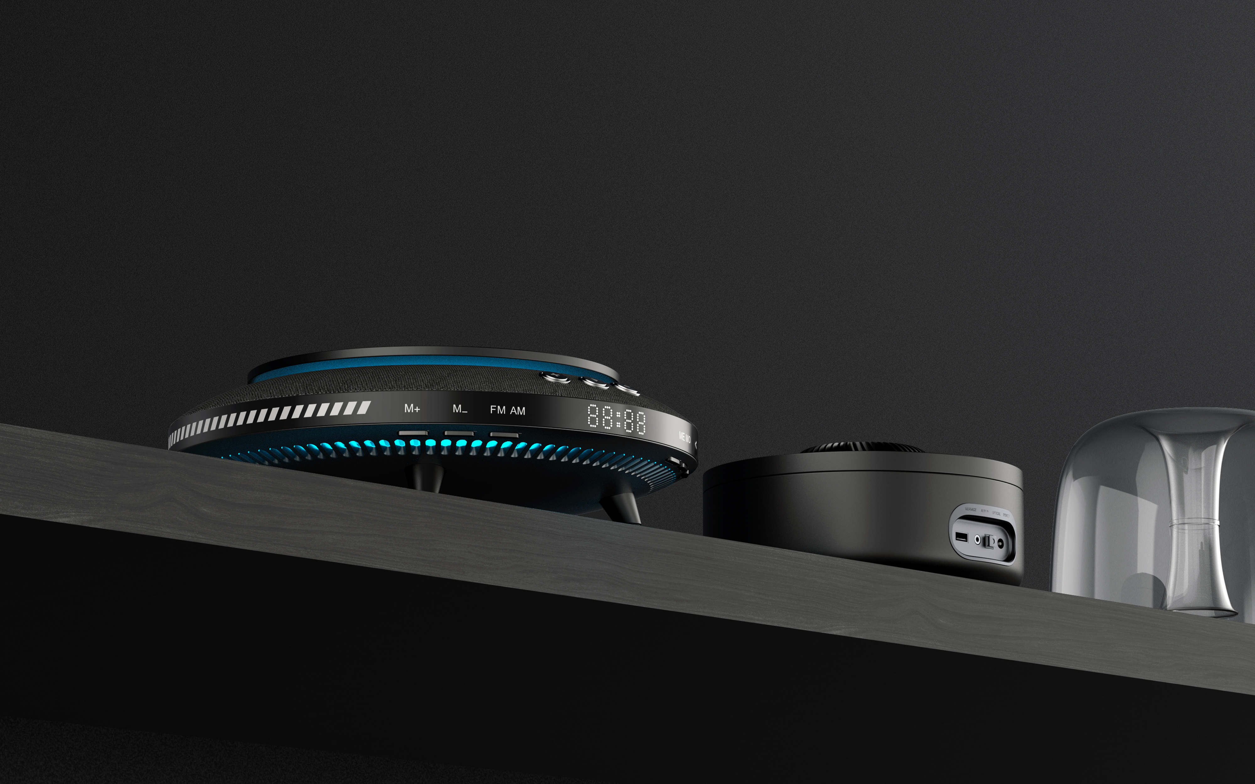 Flying saucer，Wireless charging，sound，