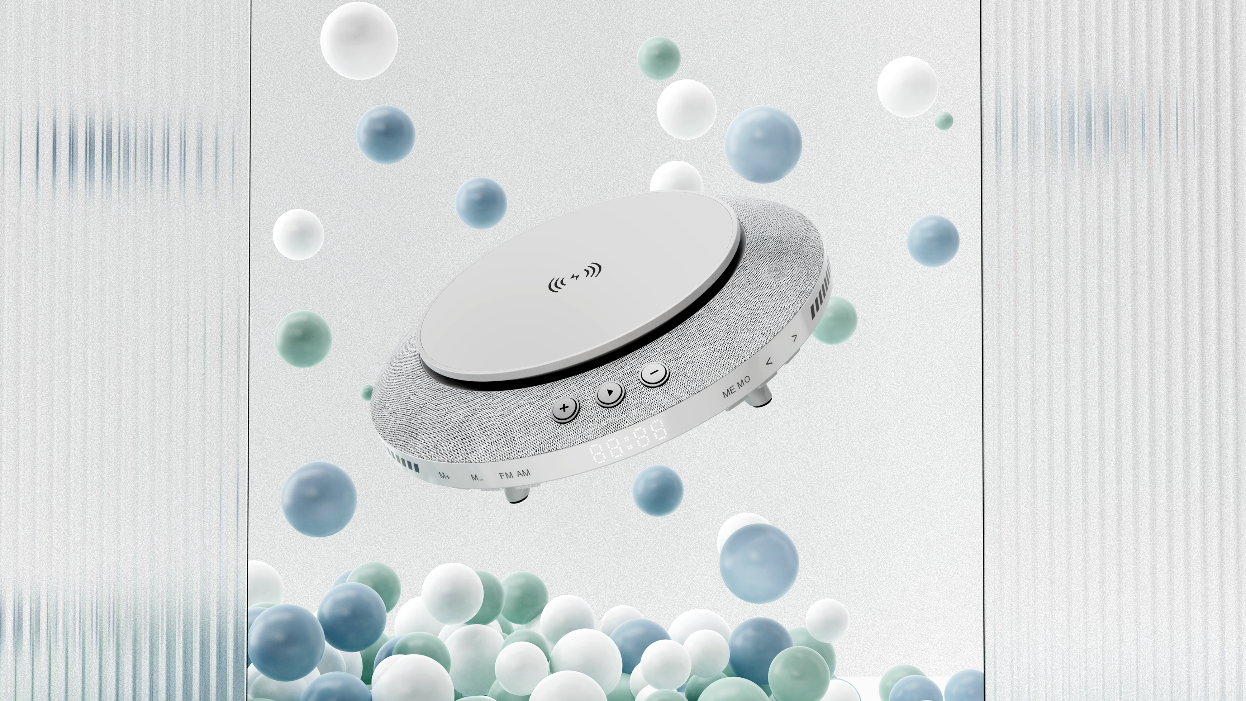 Flying saucer，Wireless charging，sound，