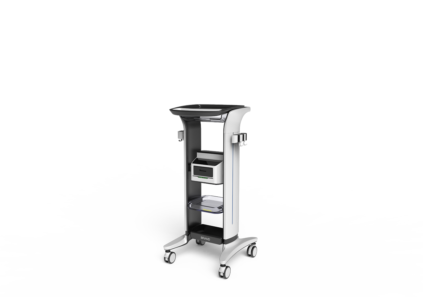 Medical product design，medical apparatus and instruments，Trolley design，