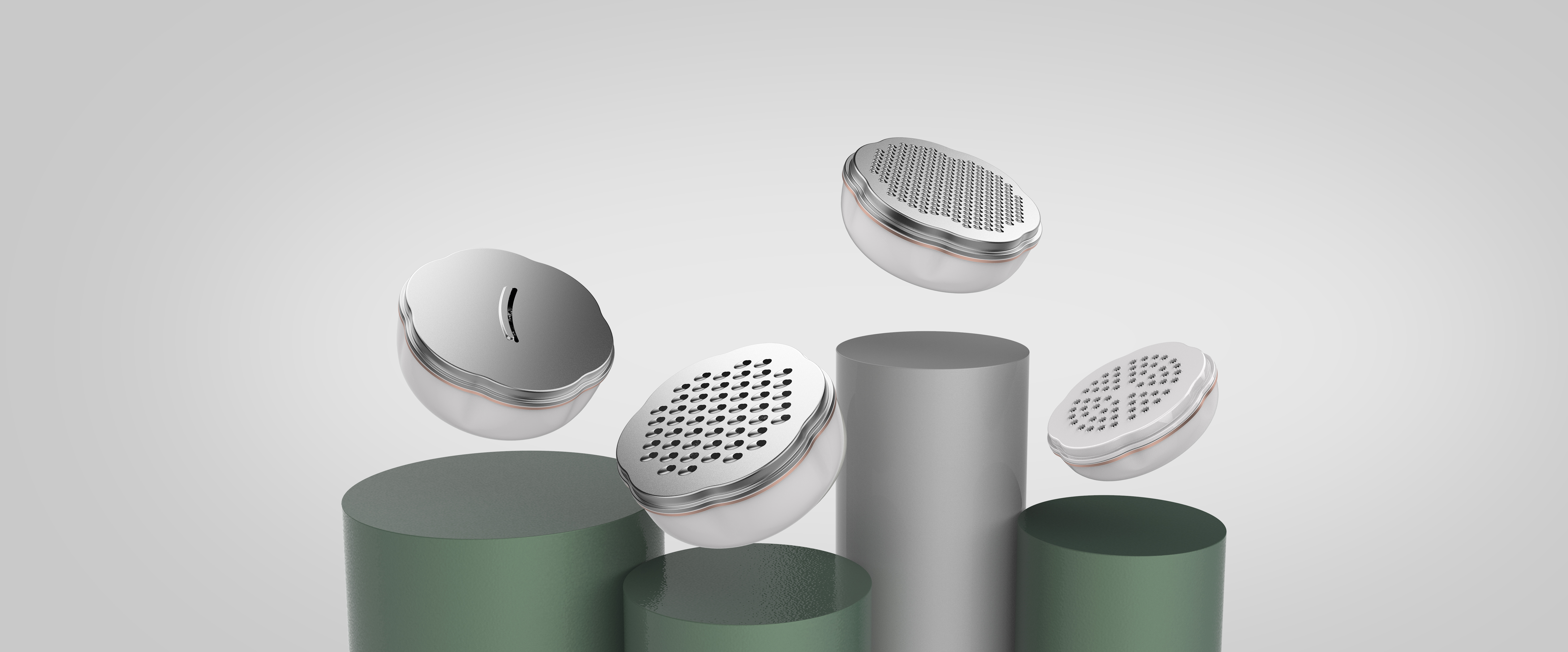 Grater ，petal，Serial design，Storage convenience，convenient transportation，