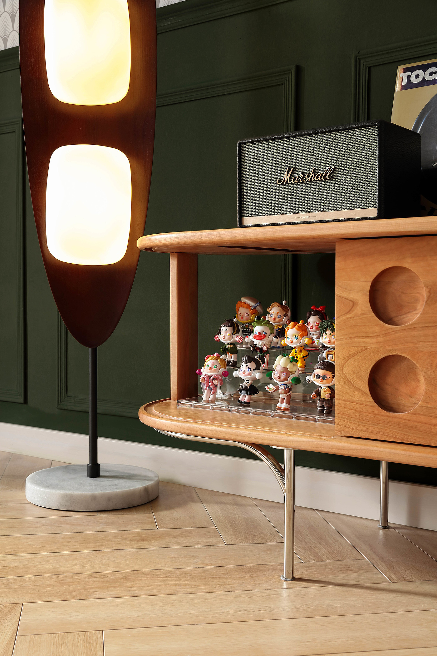 TV Cabinet · Cherry Wood · Sunrise，