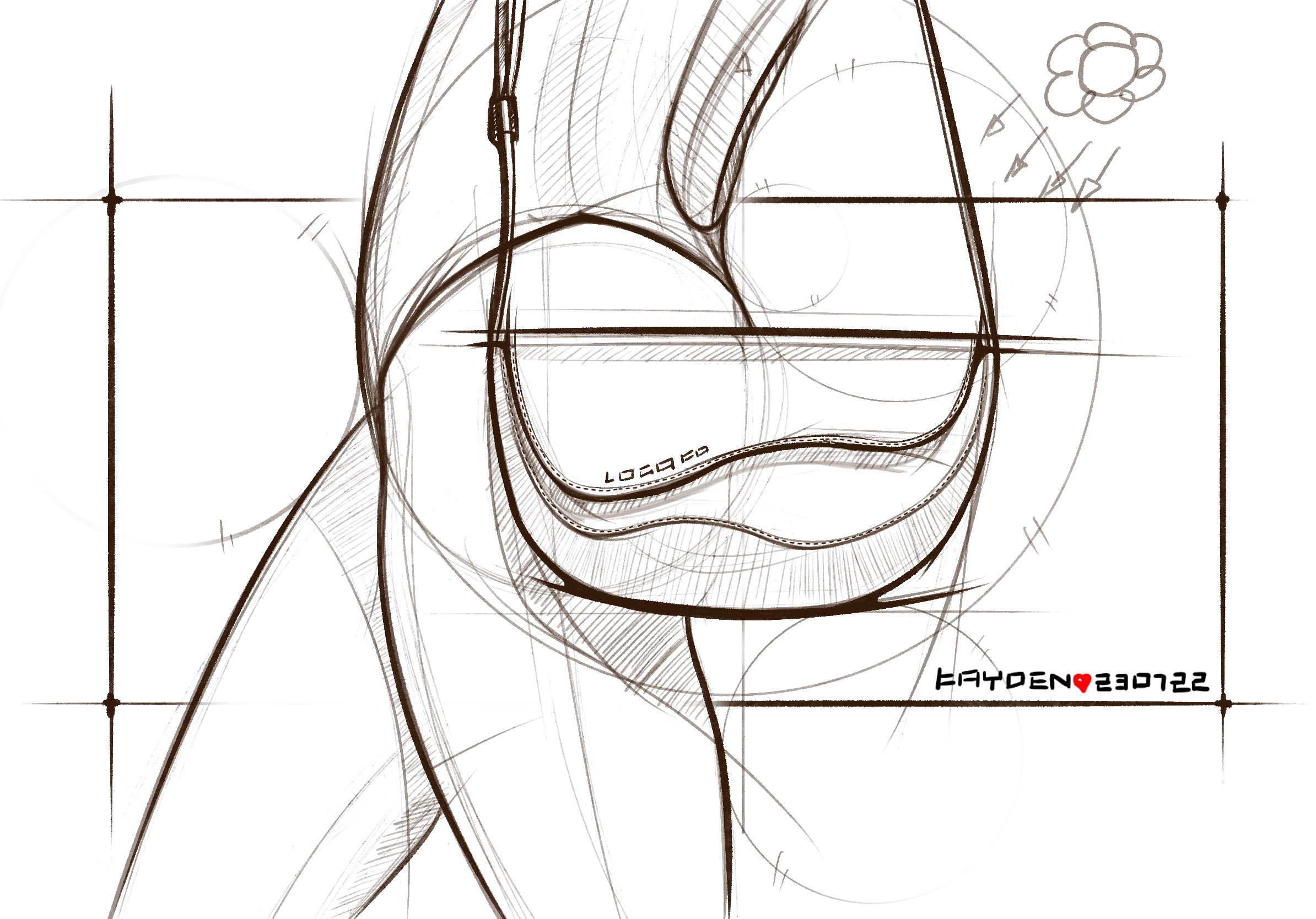 industrial design，Hand drawn，Ubee ，Procreate，record，