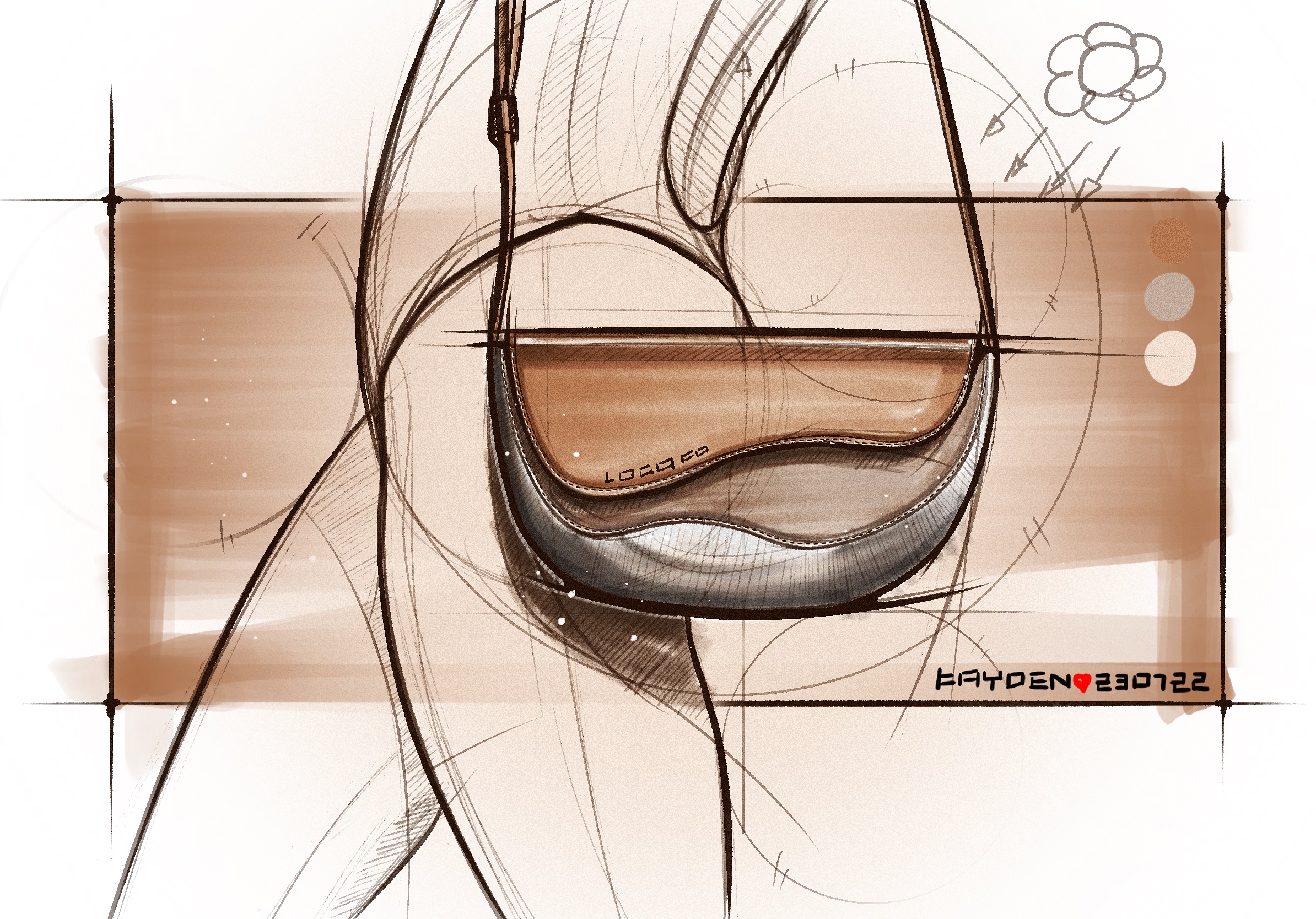 industrial design，Hand drawn，Ubee ，Procreate，record，