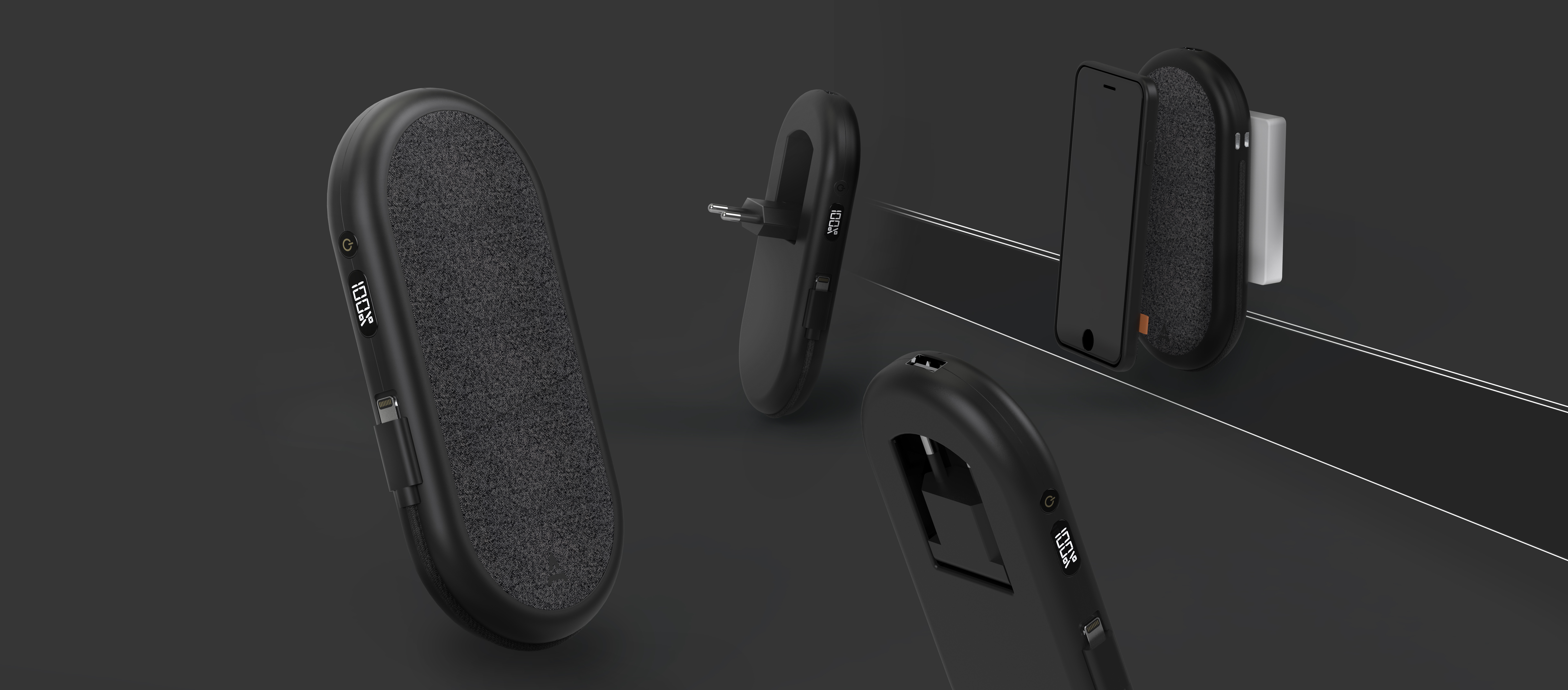 multi-function，2 in 1，Charger，ADEQWAT，portable source，