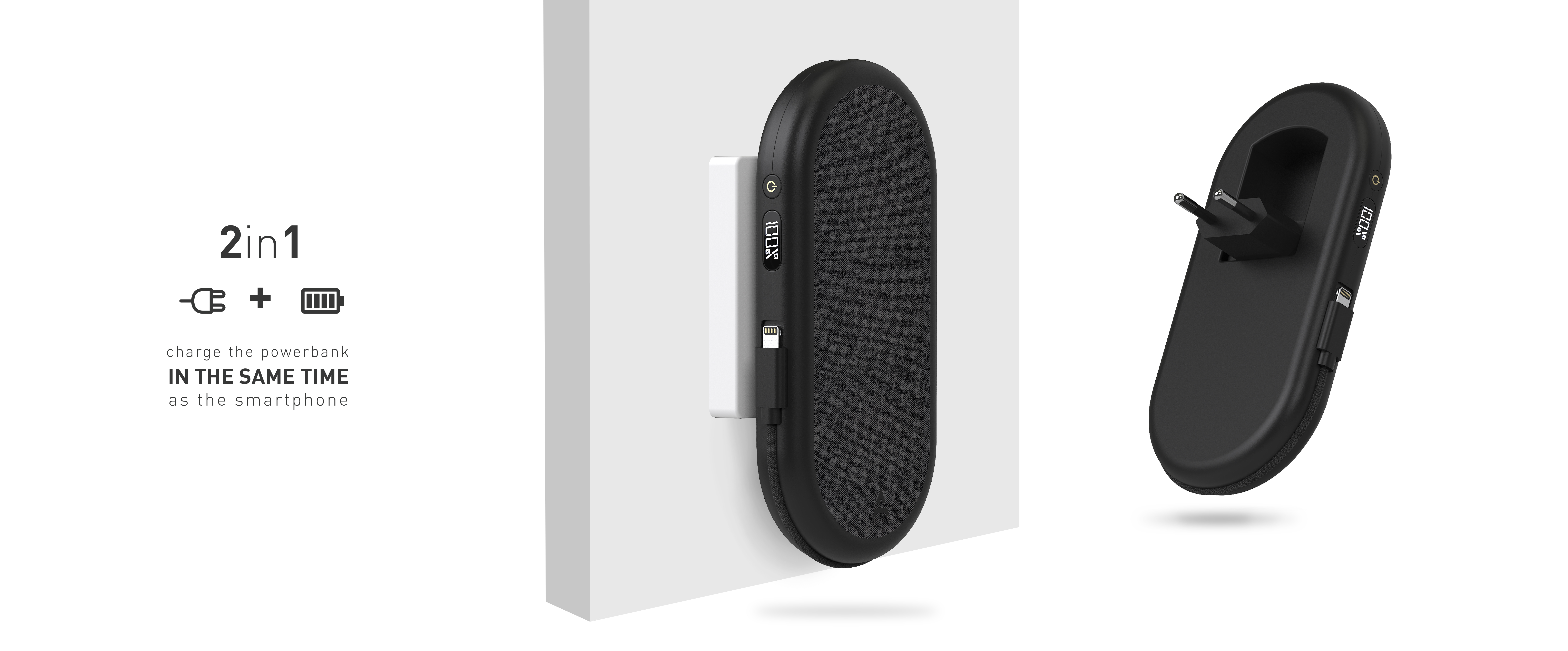 multi-function，2 in 1，Charger，ADEQWAT，portable source，