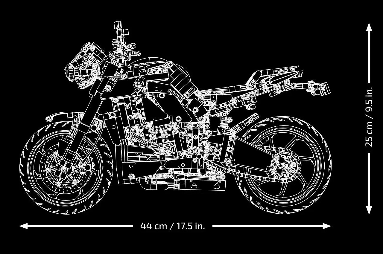 Lego，Yamaha MT-10 SP，Mechanics，