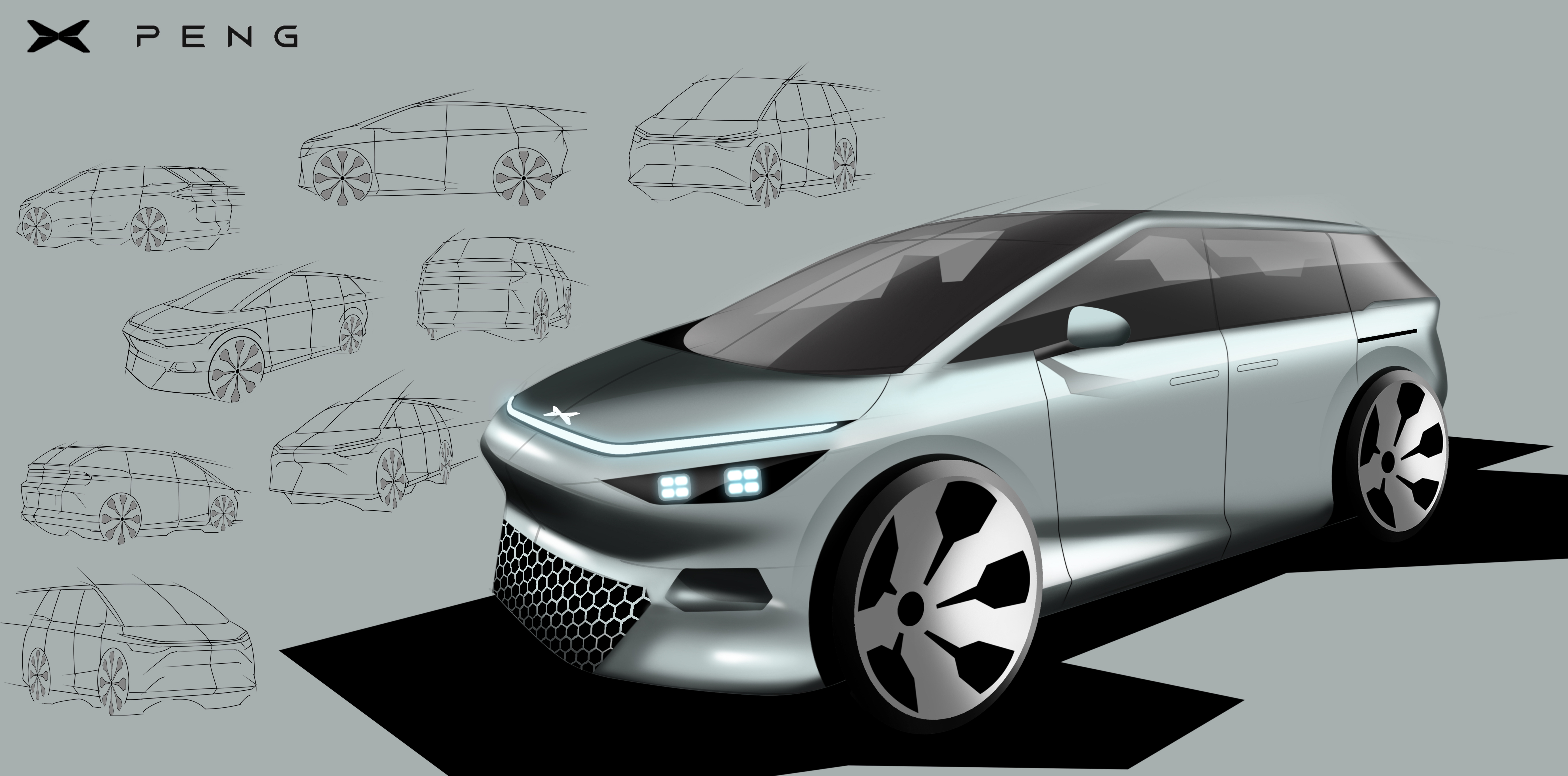 vehicle，Hand drawn，Tucki，Conjecture，sketch，