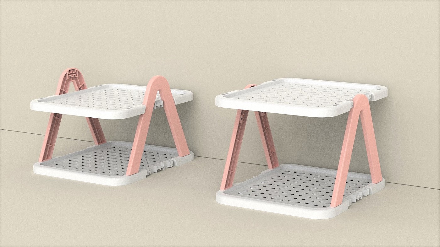 Storage rack，shoe rack，multi-storey，Receive，Home department store，product design，Plug，modularization，