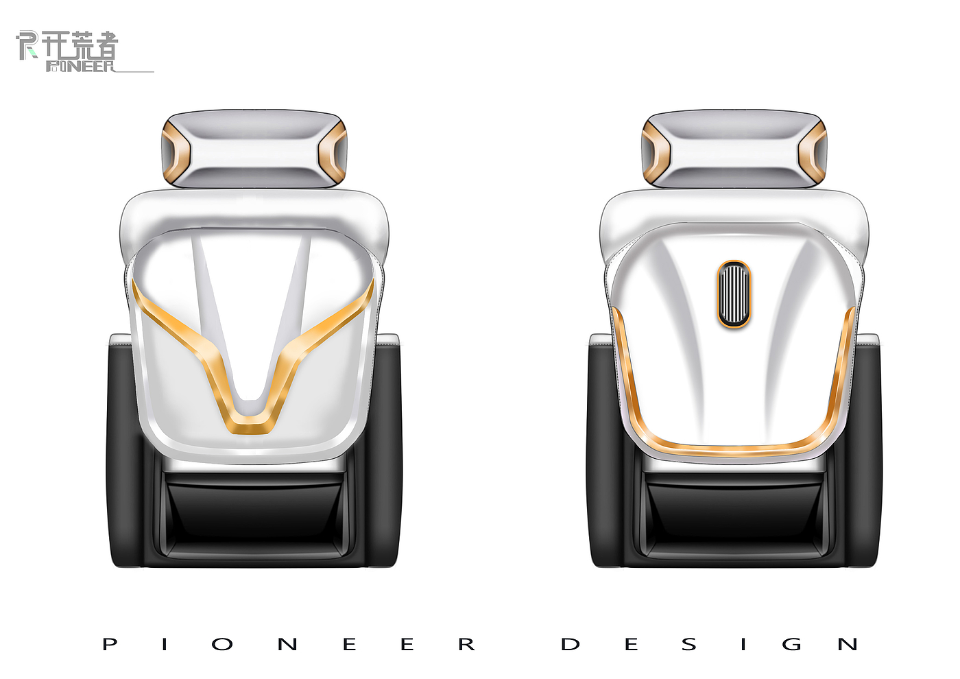 Aviation Seat，Rear table design，