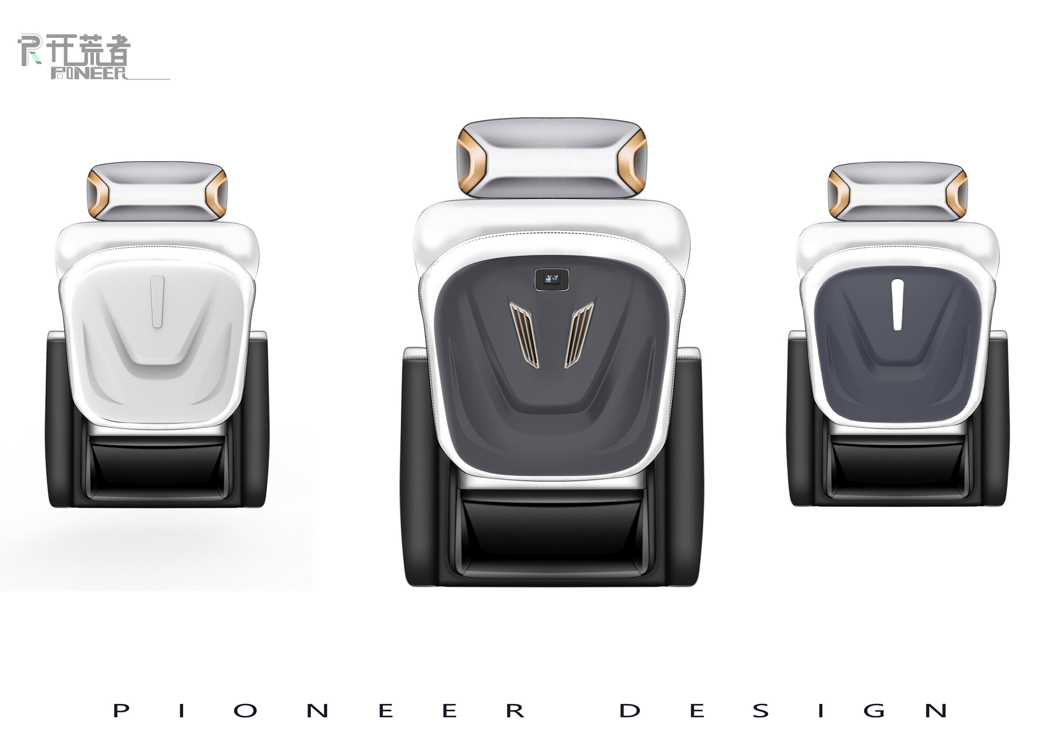 Aviation Seat，Rear table design，