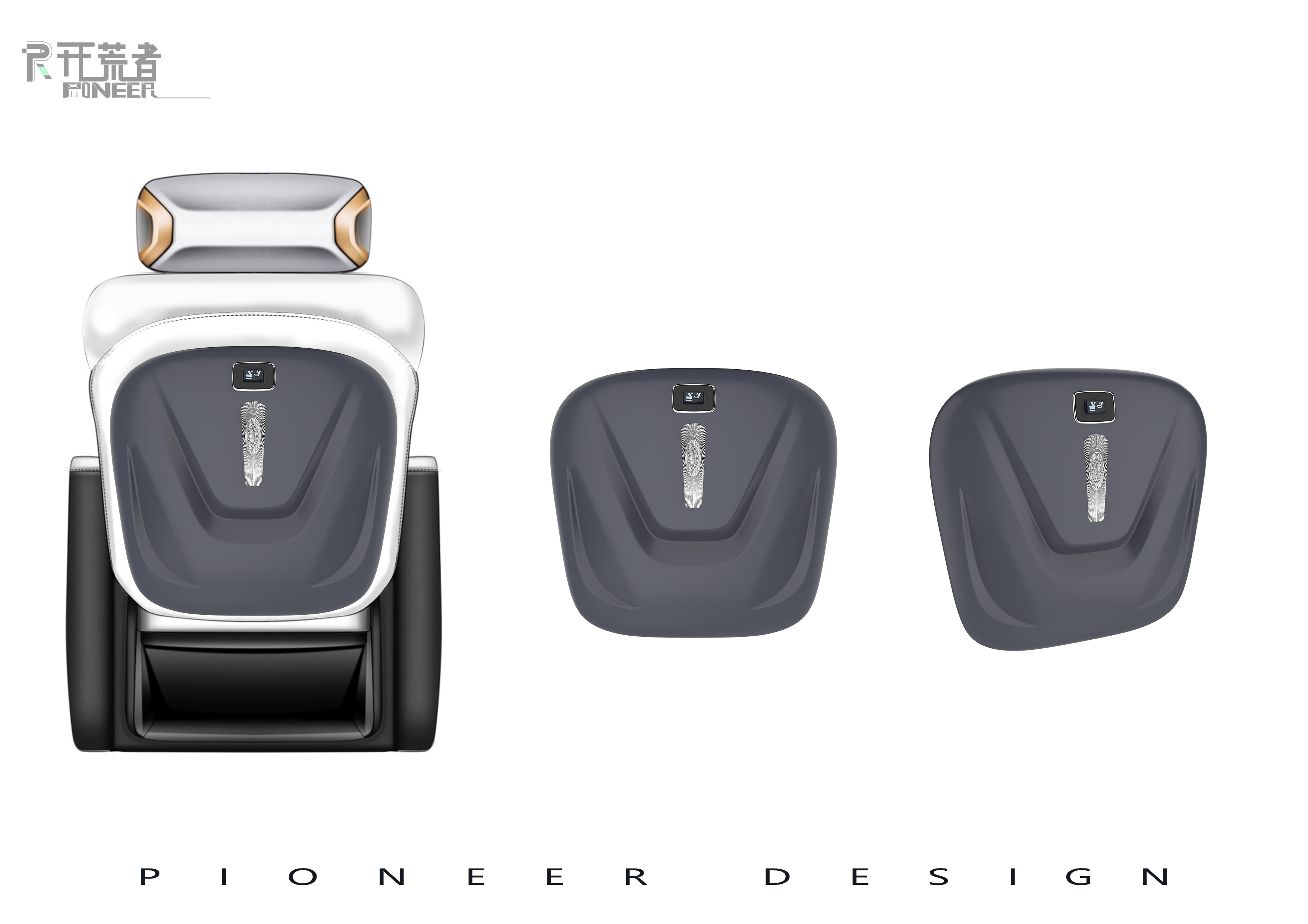 Aviation Seat，Rear table design，