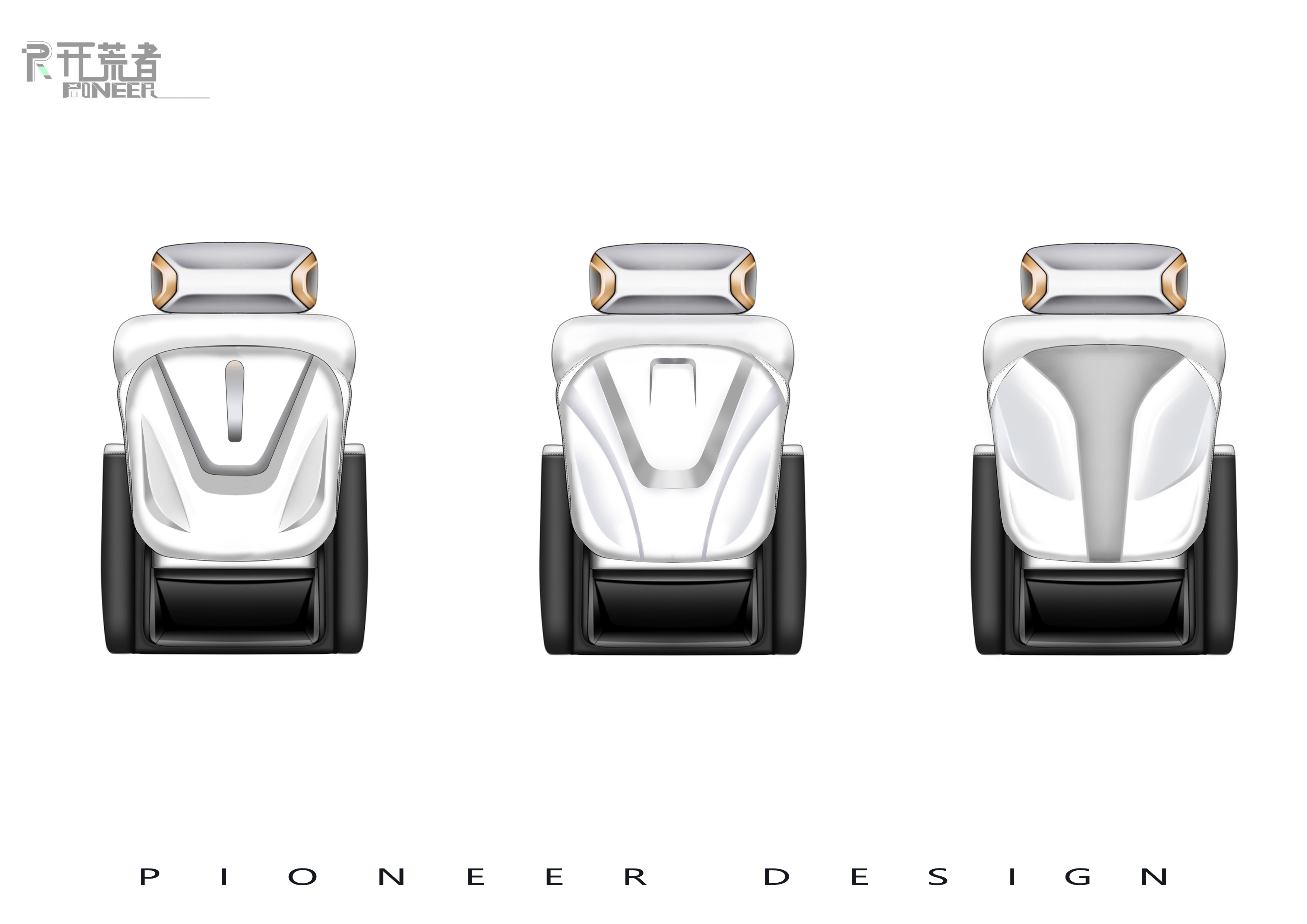 Aviation Seat，Rear table design，
