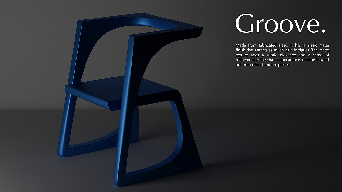 chair，Ergonomics，Groove，