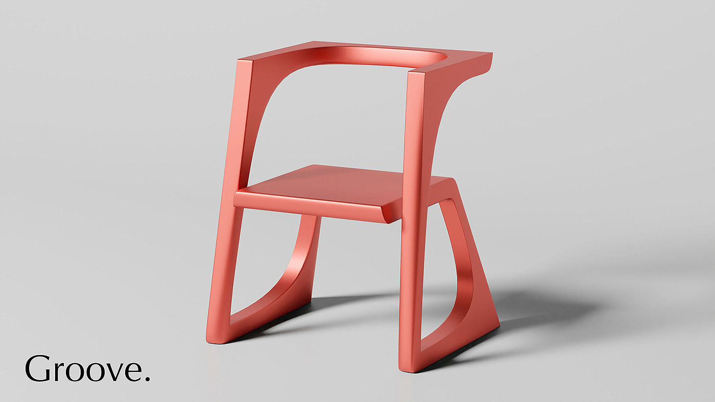 chair，Ergonomics，Groove，