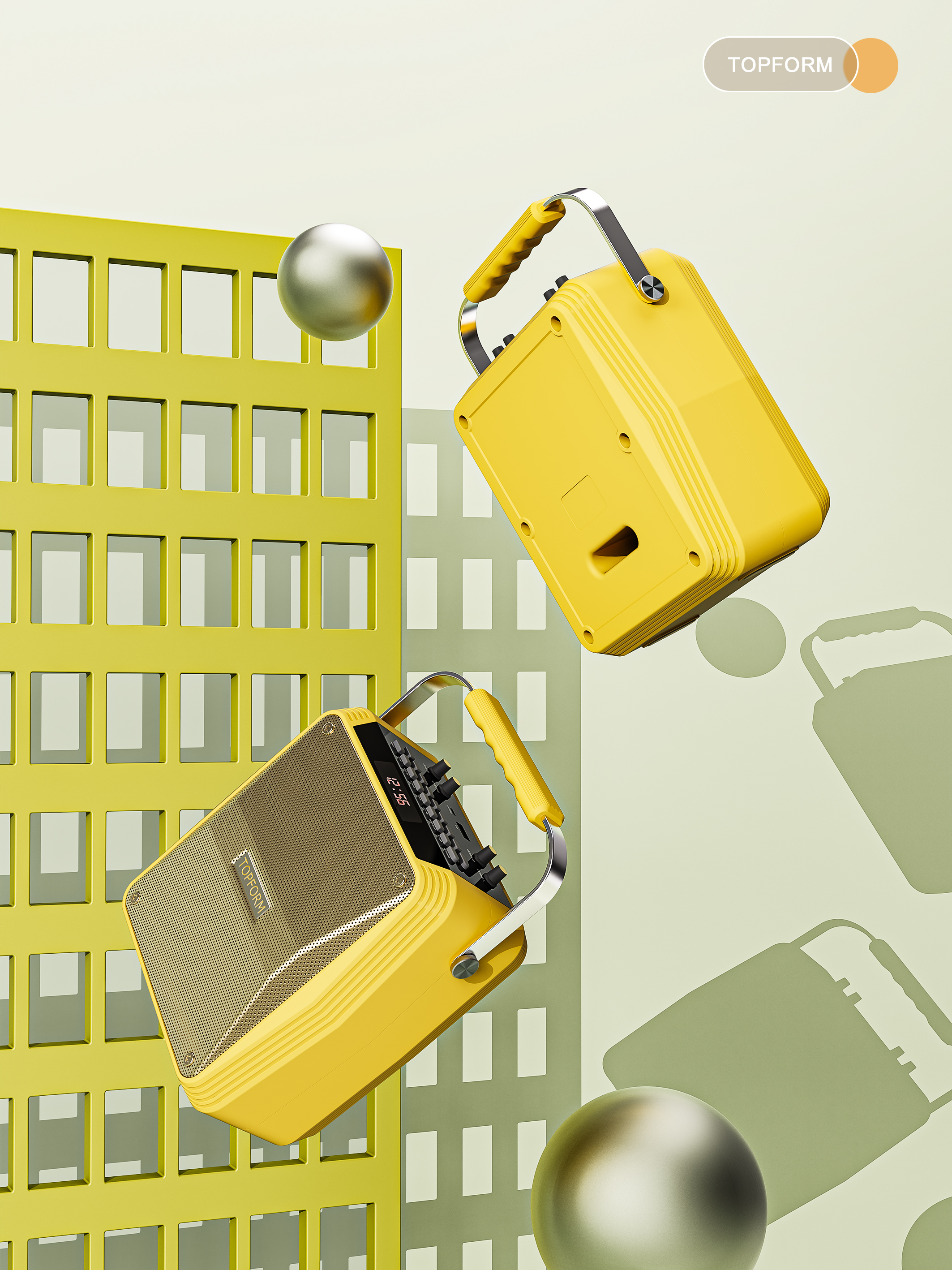 loudspeaker box，Square dance speaker，Outdoor products，Sense of science and technology，Industrial design company，