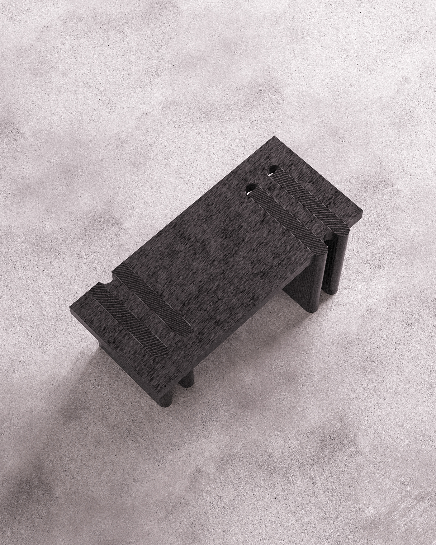 Pasos，solid wood，bench，