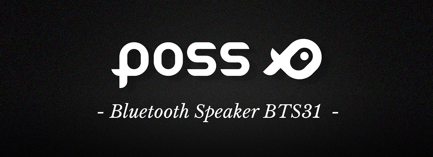 POSS - BTS31，cylinder，product design，loudspeaker box，sound，
