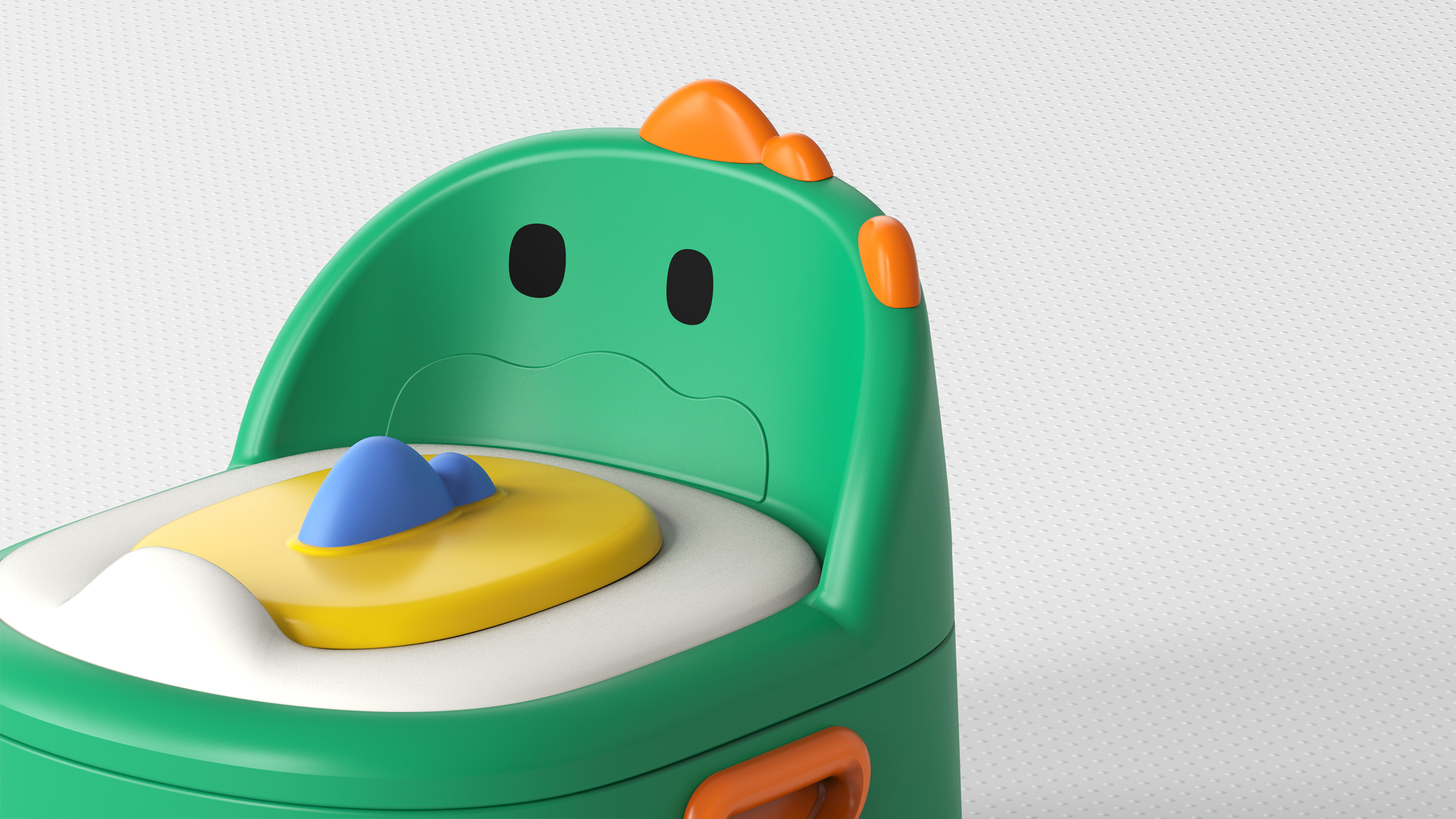 Maternal and infant products，industrial design，product design，Little dinosaur，Baby toilet，articles for daily use，Children's products，