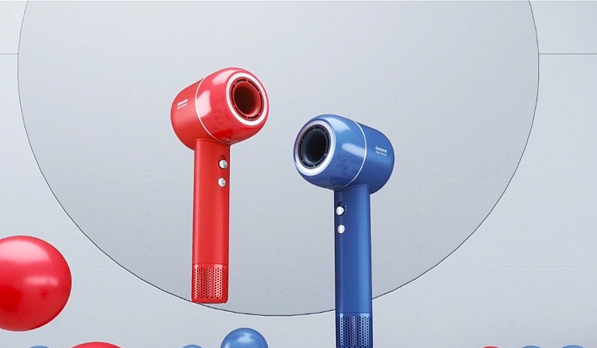 Hair dryer design，Creative hair dryer design，product design，industrial design，Product appearance design，Product design company，Industrial design company，