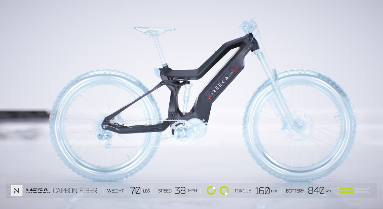 eBIKE，Nireeka Mega，Travel，Cruising mileage，