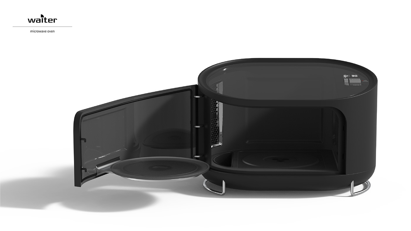 Waiter，Microwave Oven，cooking，