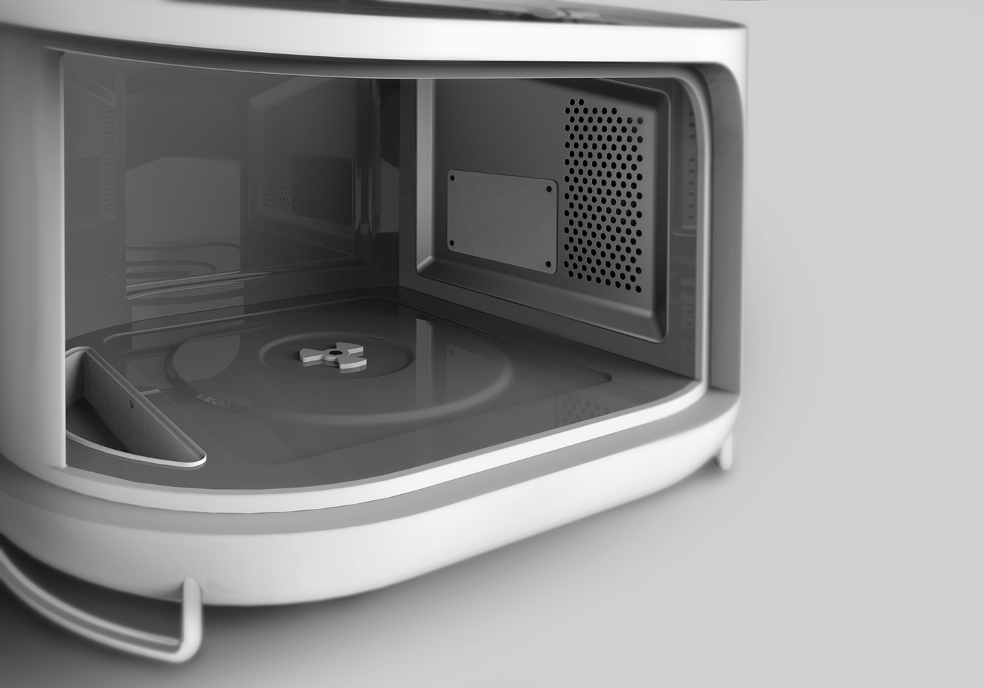 Waiter，Microwave Oven，cooking，