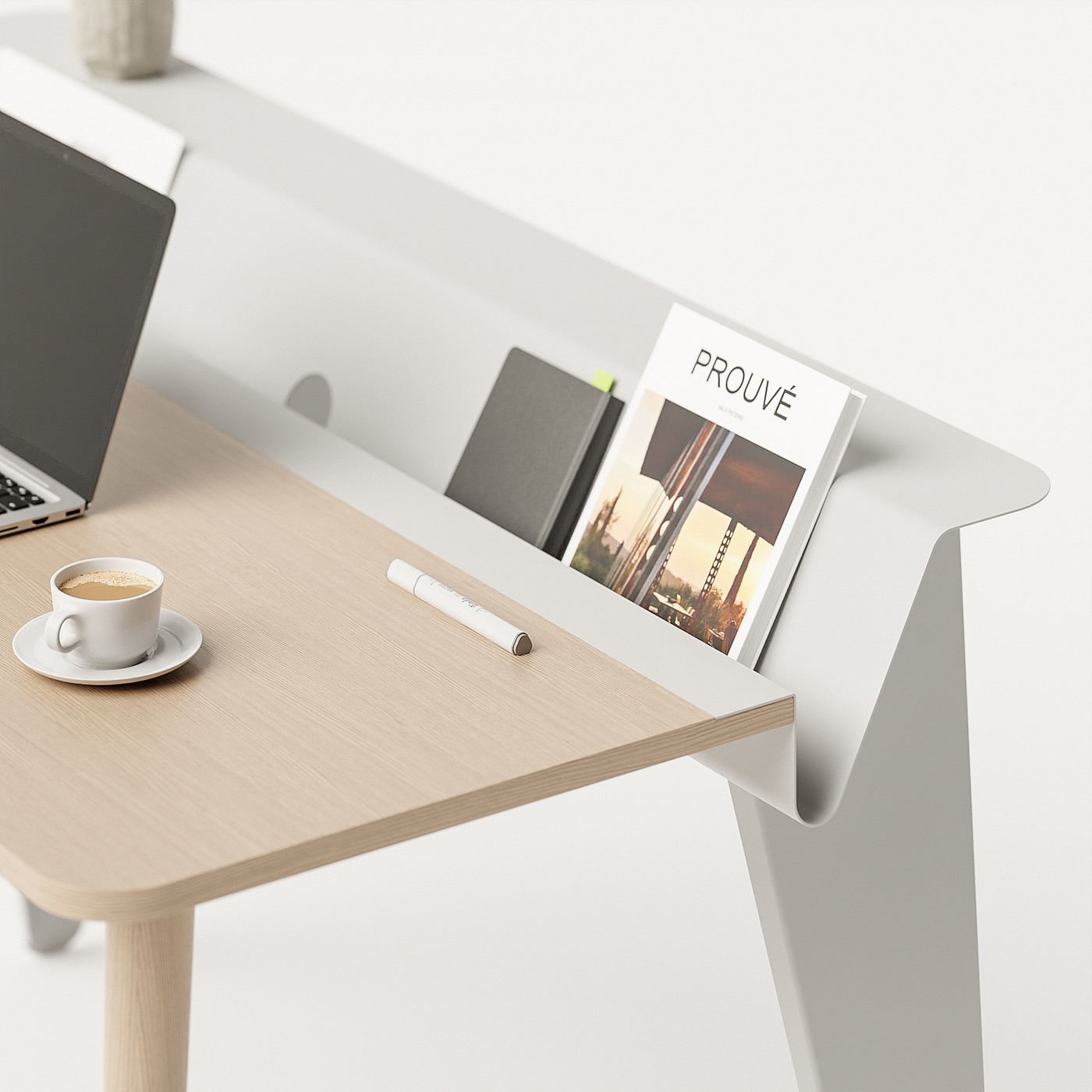 desk，concise，fresh，Receive，