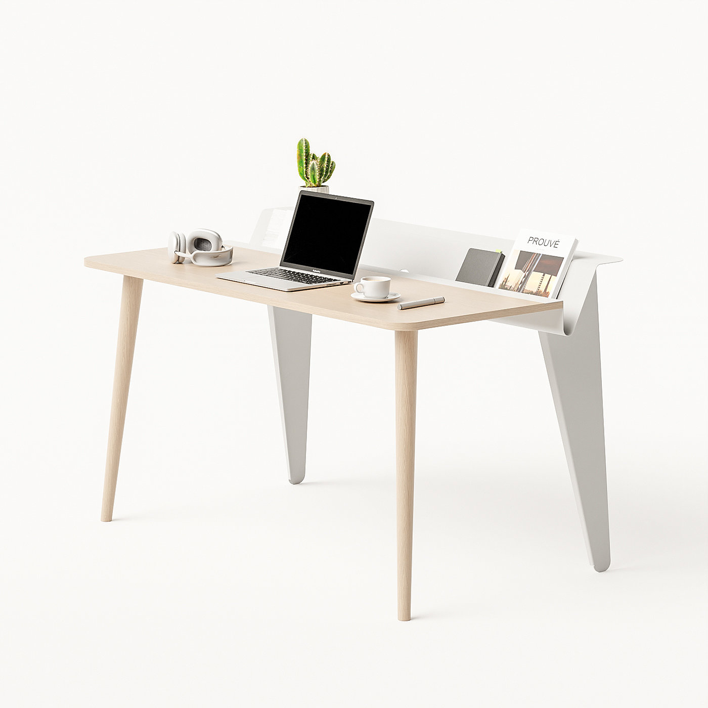 desk，concise，fresh，Receive，