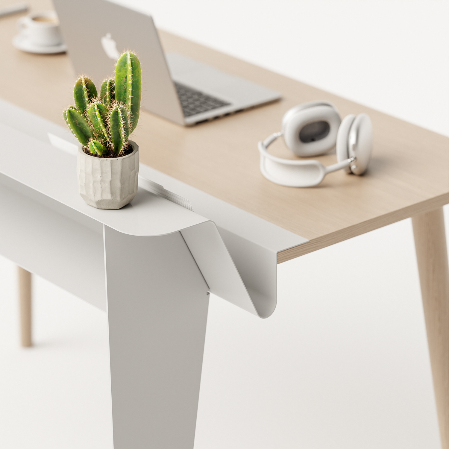 desk，concise，fresh，Receive，