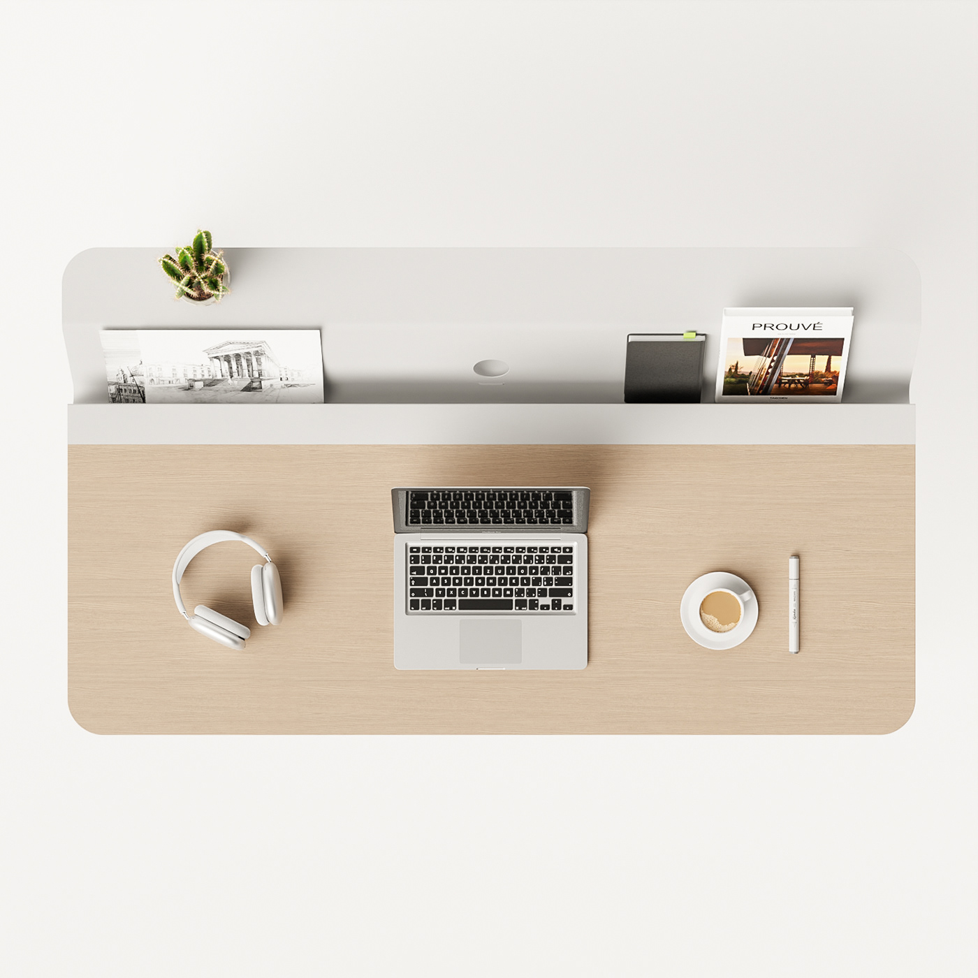 desk，concise，fresh，Receive，