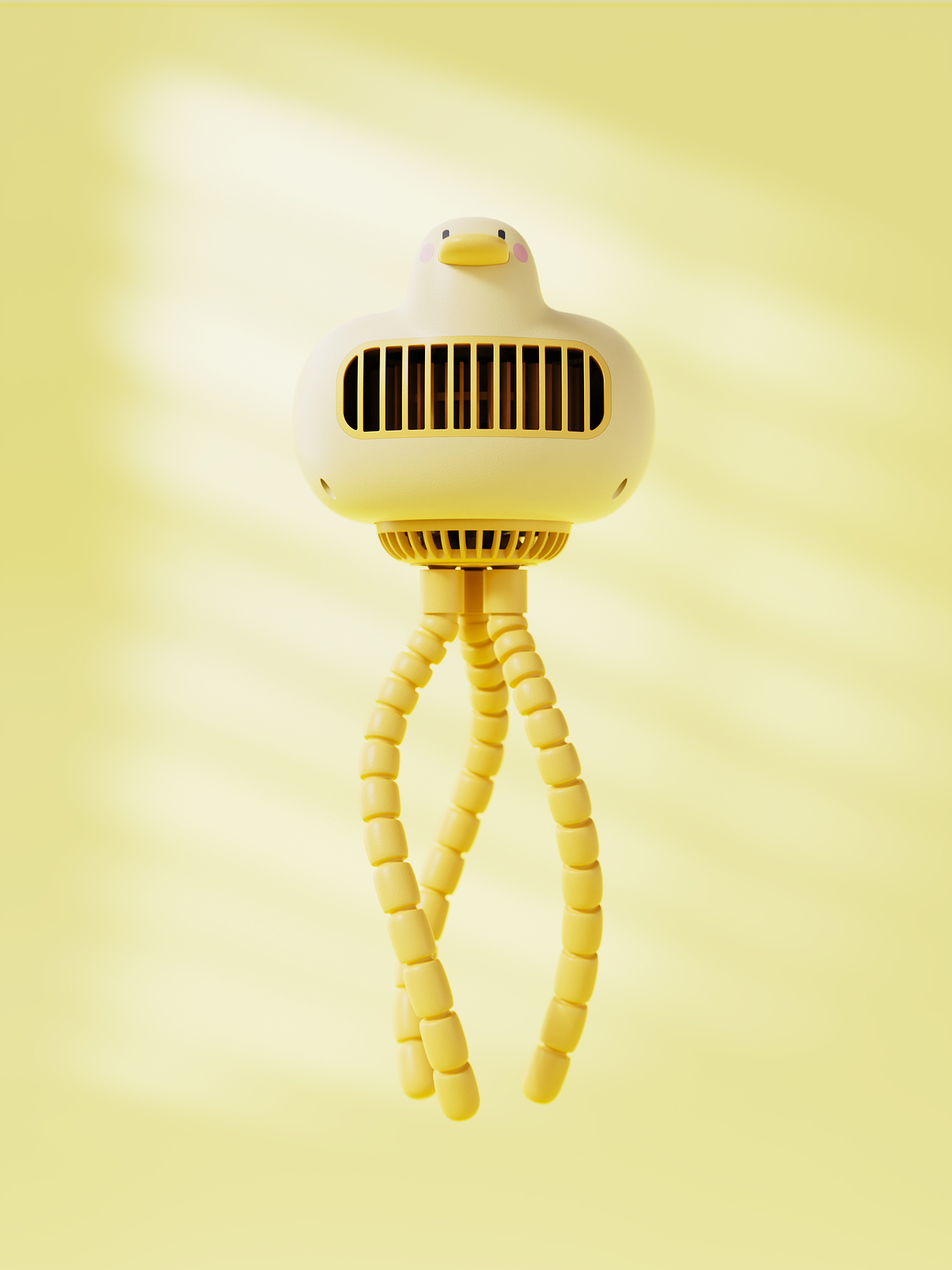 Blow Duck，Cute duck，cool duck，Stroller fan，Small fan，Turbofan，Fan design，Cartoon，