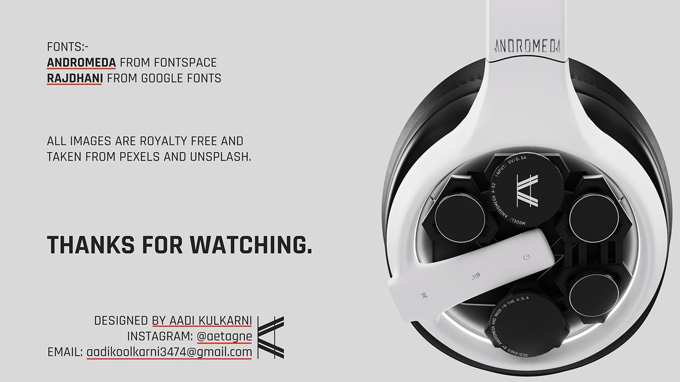 headset，Digital，Andromeda，conceptual design，